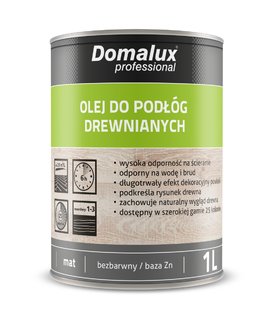 Nowy system olejów do podłóg drewnianych Domalux Professional